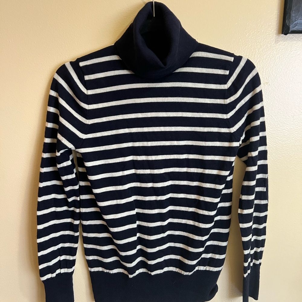 J Crew Merino Wool Turtleneck Sweater